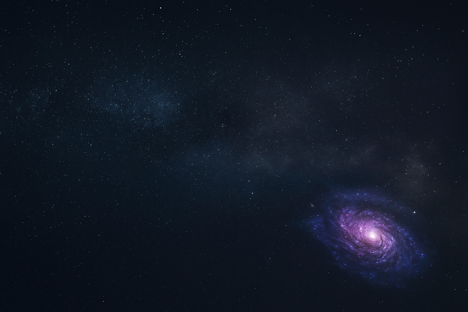 Starry galaxy background